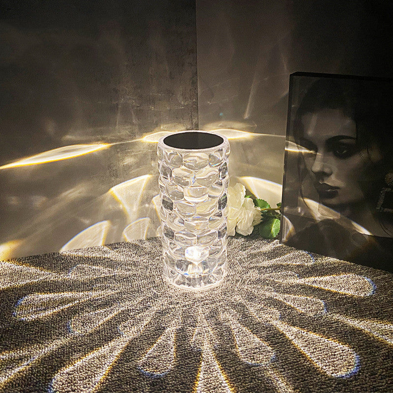 Crystal Rechargeable Table Lamp