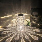 Crystal Rechargeable Table Lamp