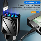 4-Port USB Wall Charger