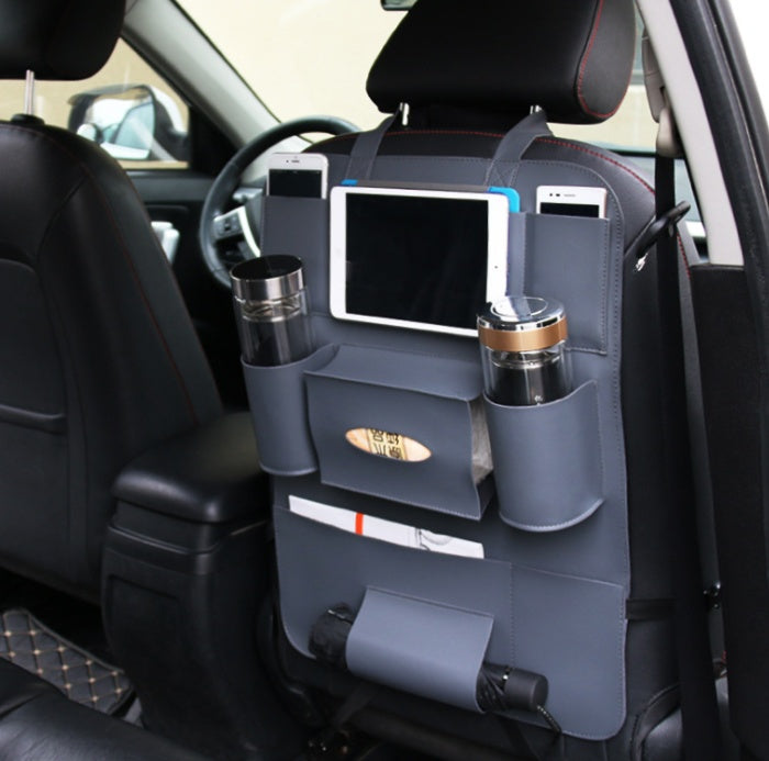 Leather Car Seat Organiser