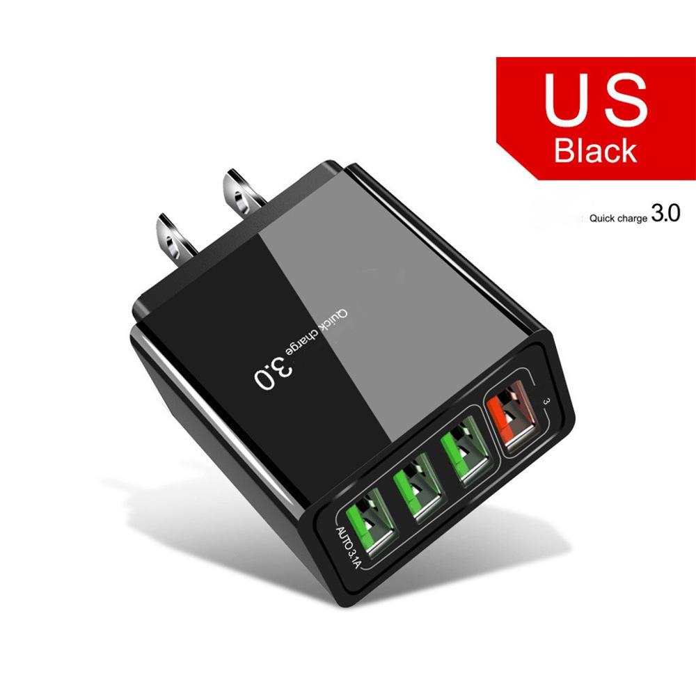 4-Port USB Wall Charger