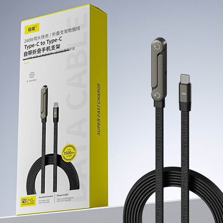 Foldable USB-C Charging Cable