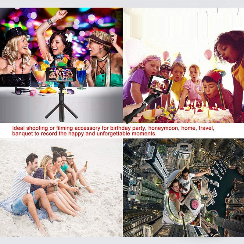 Bluetooth Tripod Selfie Stick