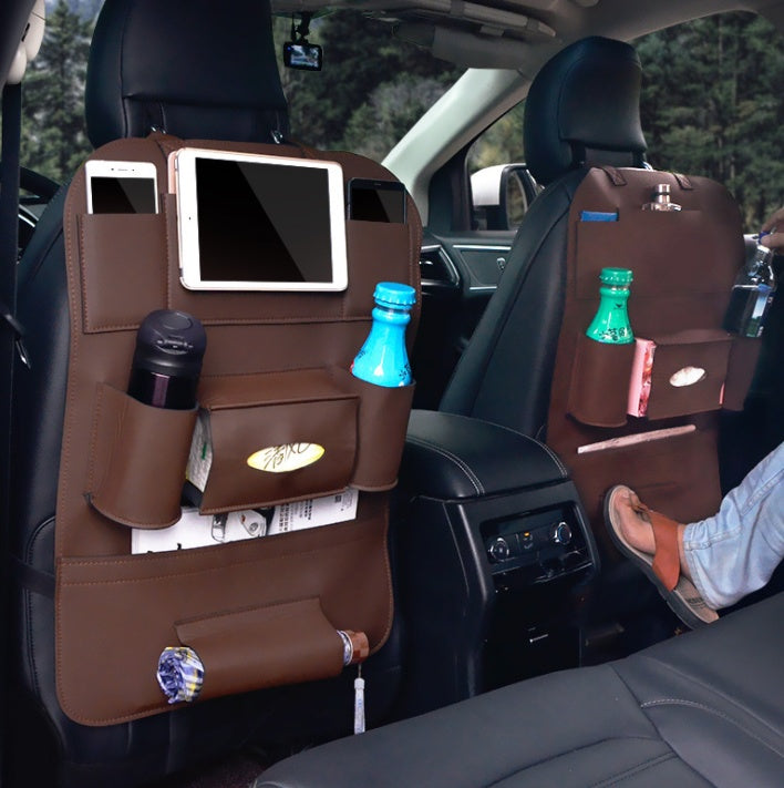 Leather Car Seat Organiser