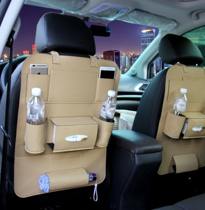 Leather Car Seat Organiser
