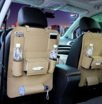 Leather Car Seat Organiser