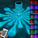 Crystal Rechargeable Table Lamp