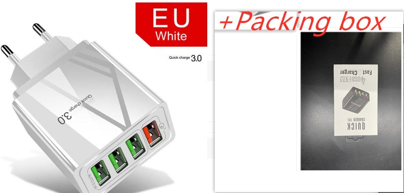 4-Port USB Wall Charger