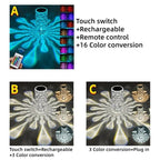 Crystal Rechargeable Table Lamp