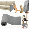 Self-Adhesive Cat Scratch Mat — Grey, 30 × 100 cm