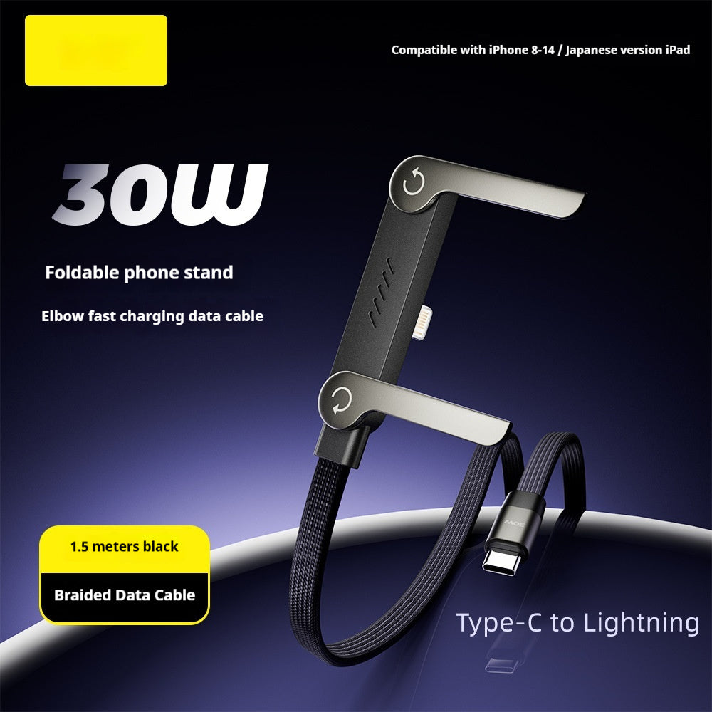 Foldable USB-C Charging Cable