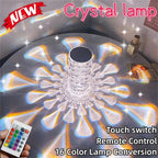 Crystal Rechargeable Table Lamp