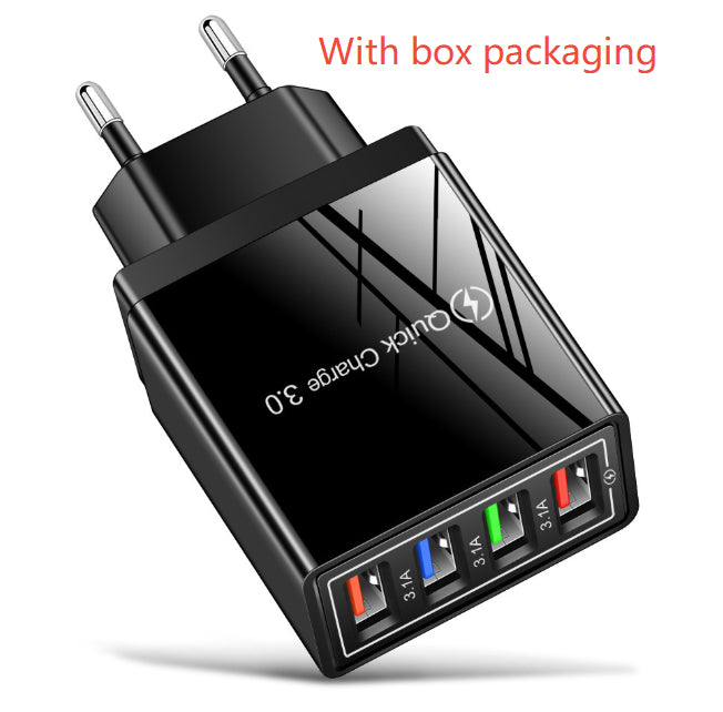 4-Port USB Wall Charger