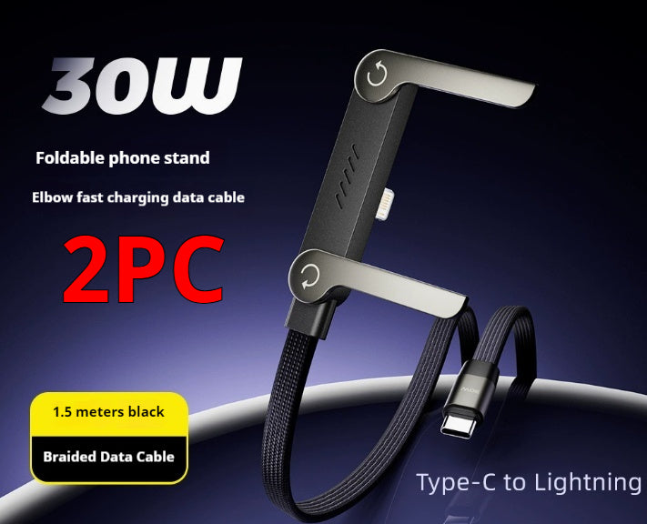 Foldable USB-C Charging Cable